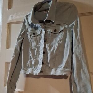 Stylish Light Blue Denim Jacket (Rox138)